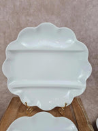 Lot de 6 assiettes compartimentées en porcelaine de Limoges 🇫🇷