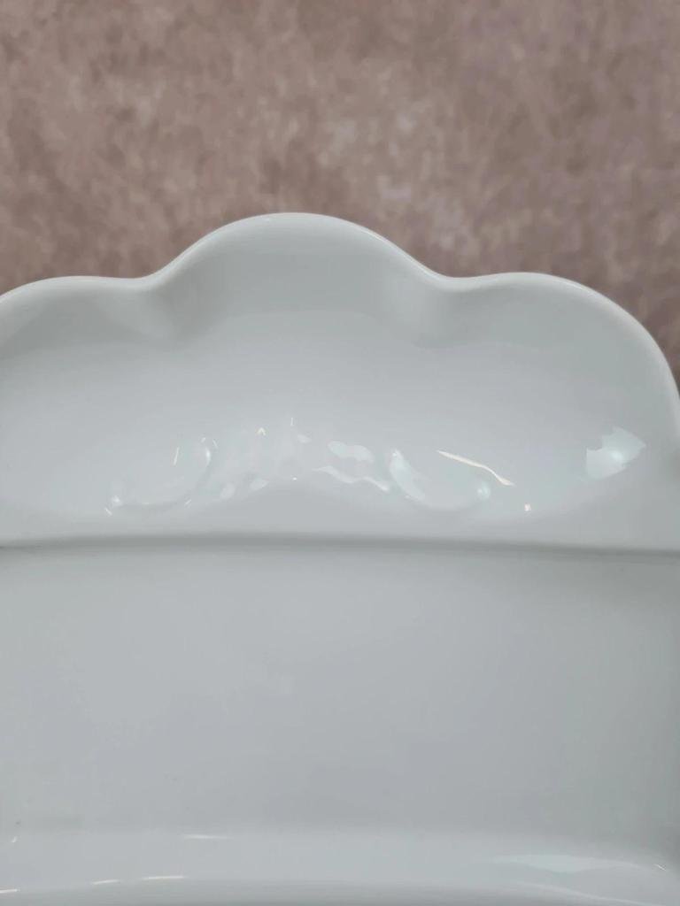 Lot de 6 assiettes compartimentées en porcelaine de Limoges 🇫🇷