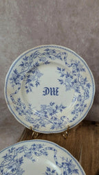 Lot de 6 assiettes plates Sarreguemines – modèle Épine