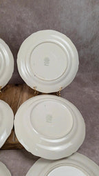 Lot de 6 assiettes plates Villeroy & Boch « Phoenix »