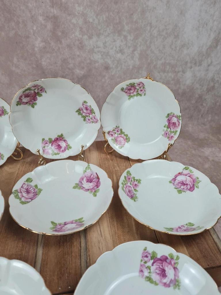 Lot de 8 coupelles vintage Pl Limoges France 🌷