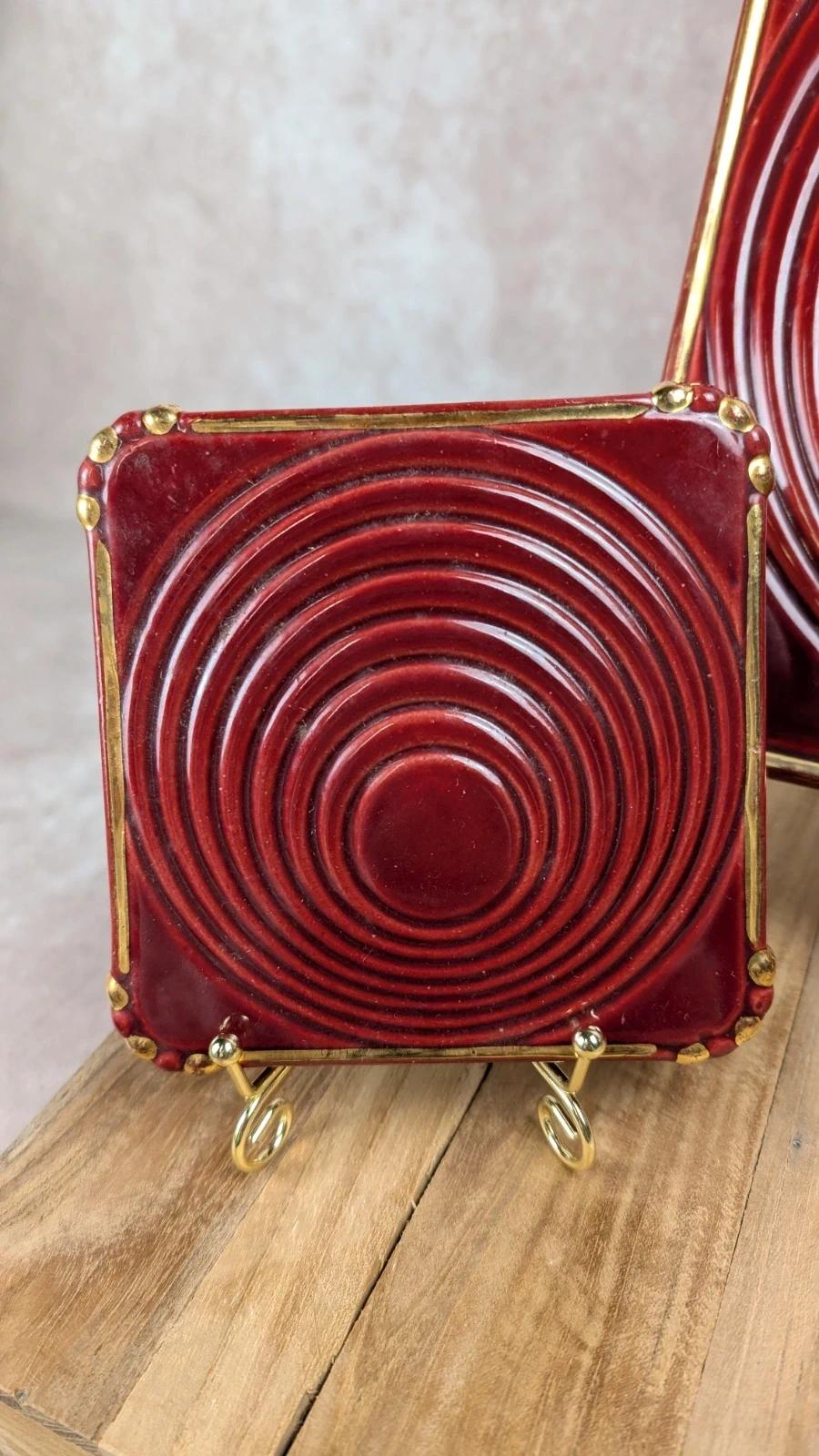 Lot de dessous de plat et dessous de bouteilles Saint - clément