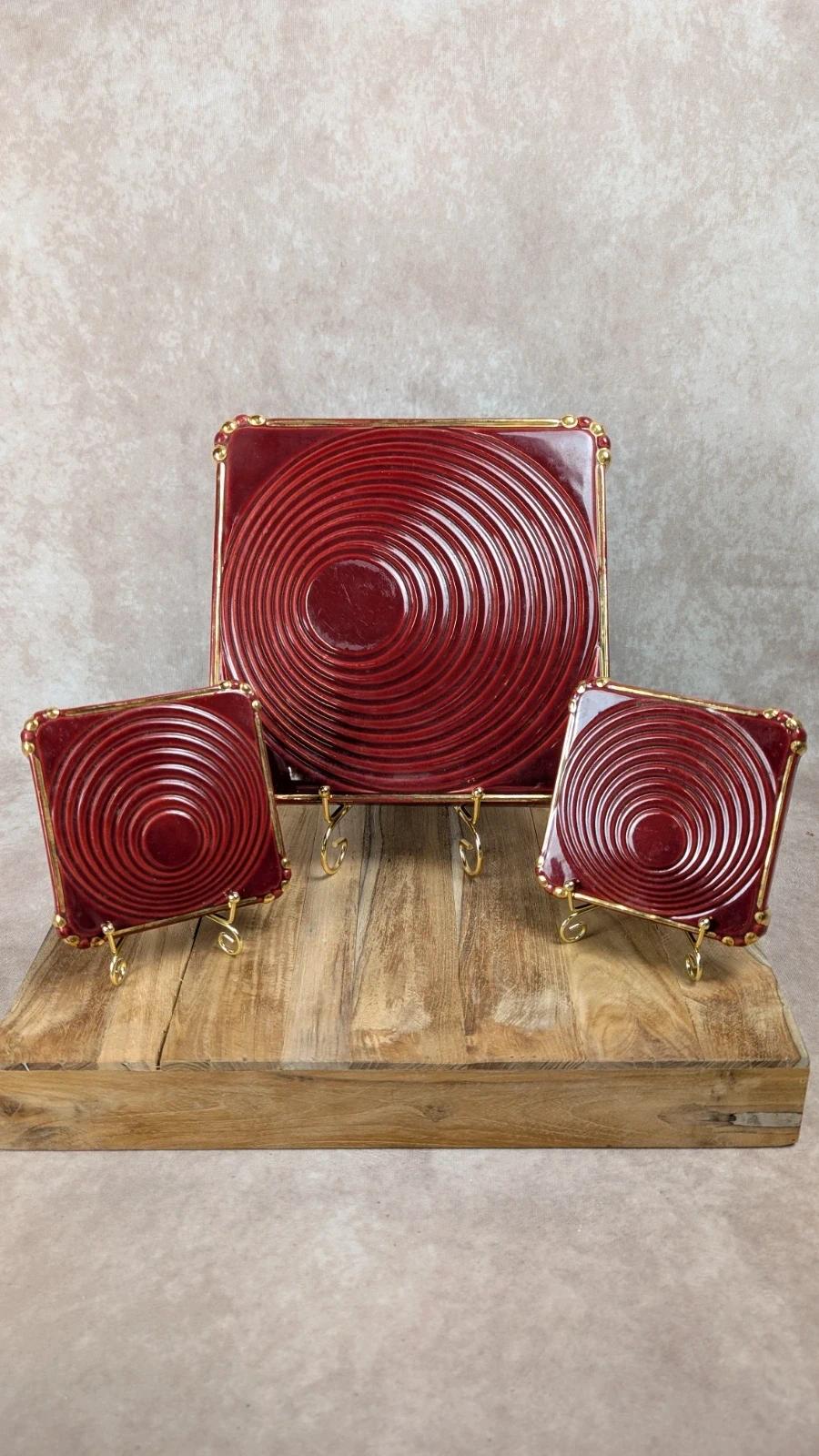 Lot de dessous de plat et dessous de bouteilles Saint - clément