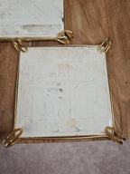 Lot dessous de plat & dessous de bouteille Villeroy & Boch – céramique vintage