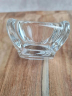 🩵 Paire de mini vide - poches en cristal signés Daum France