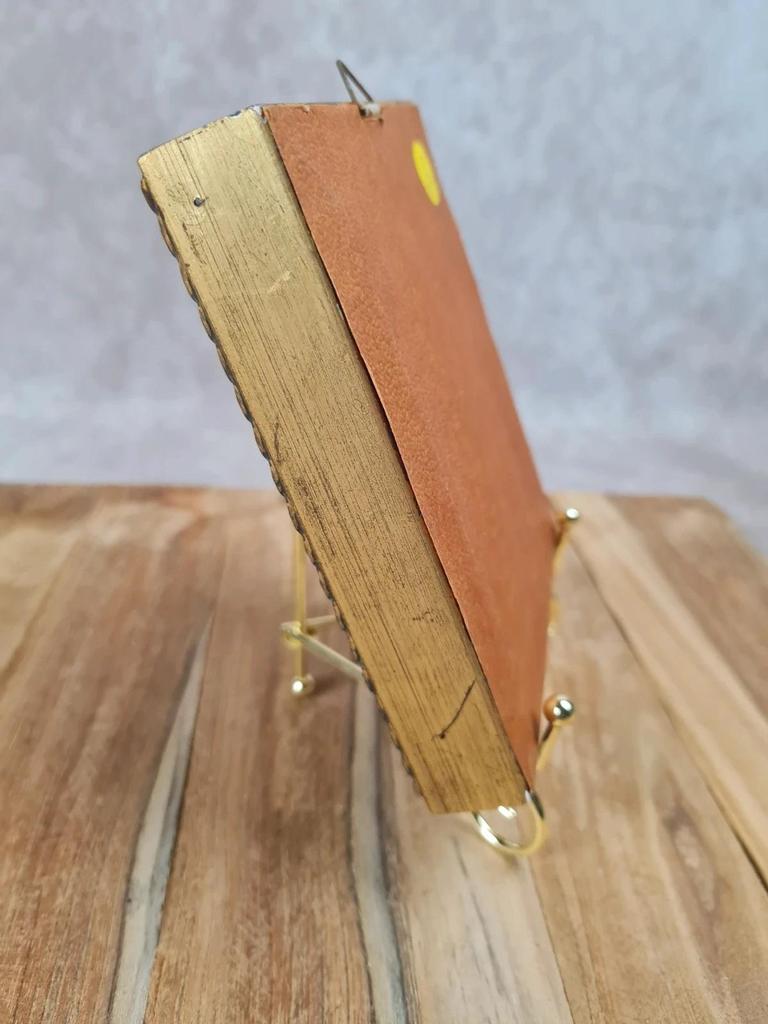 🌼 Petit cadre vintage – impression sur tissu 🌼