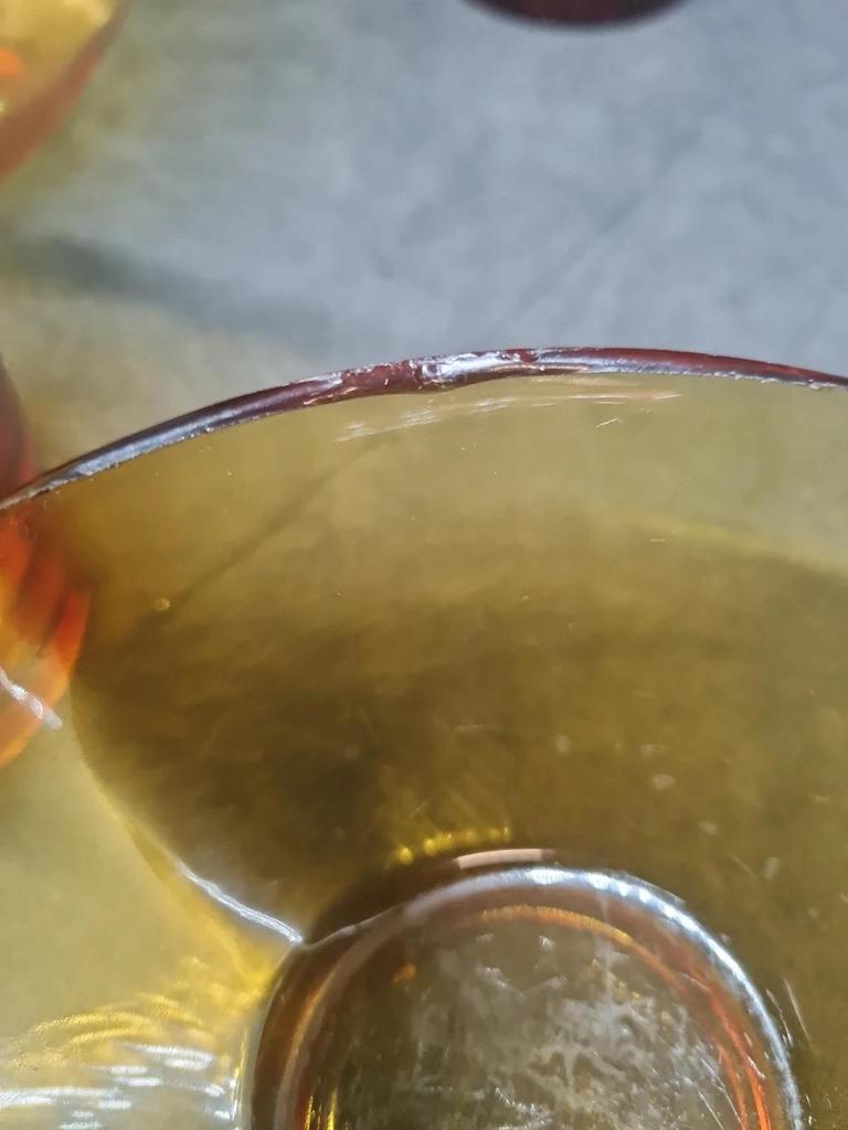 Petit lot vintage Duralex 🍯 Verre ambré