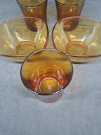 Petit lot vintage Duralex 🍯 Verre ambré