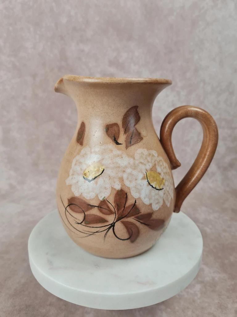 Petit pichet en grès Vallauris vintage fait main 🎨