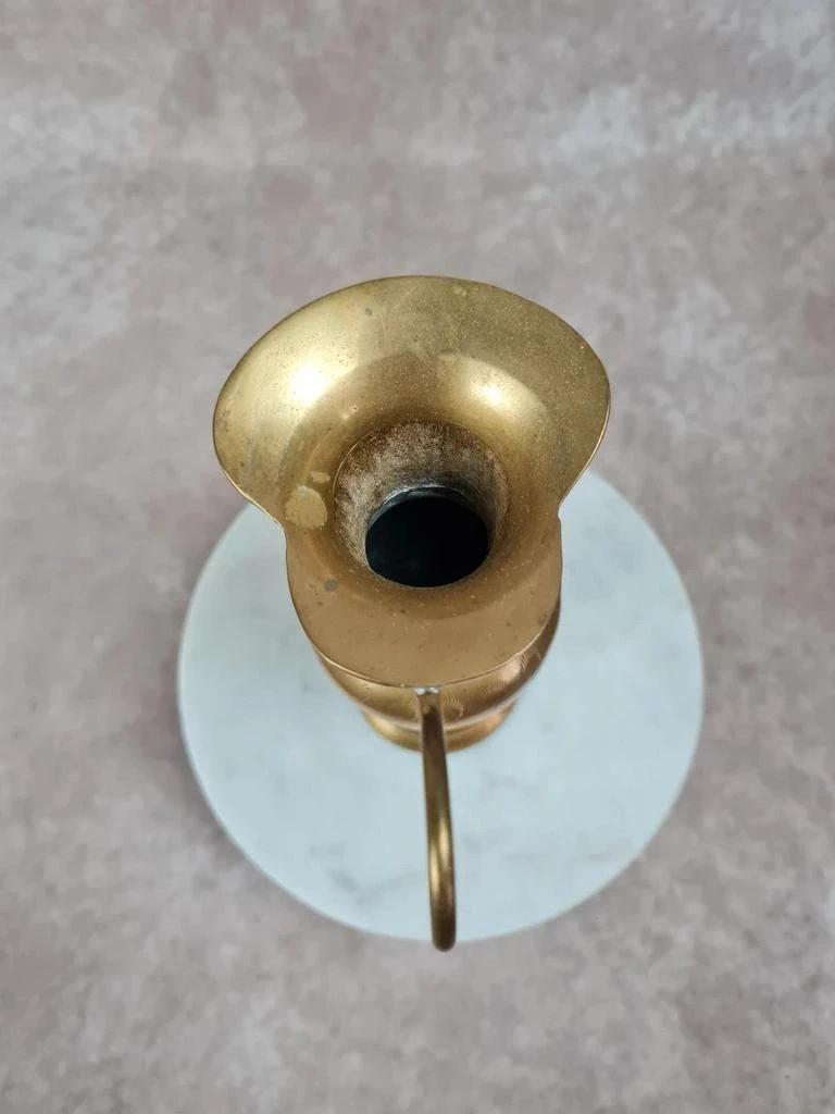 Petit pichet oriental en laiton gravé 🌿