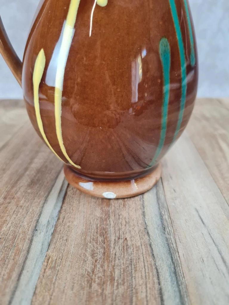 Petit pichet vintage en céramique Noblaceram