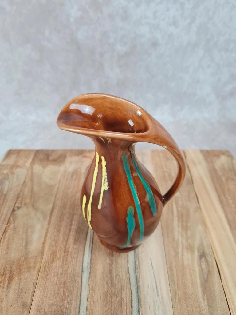 Petit pichet vintage en céramique Noblaceram