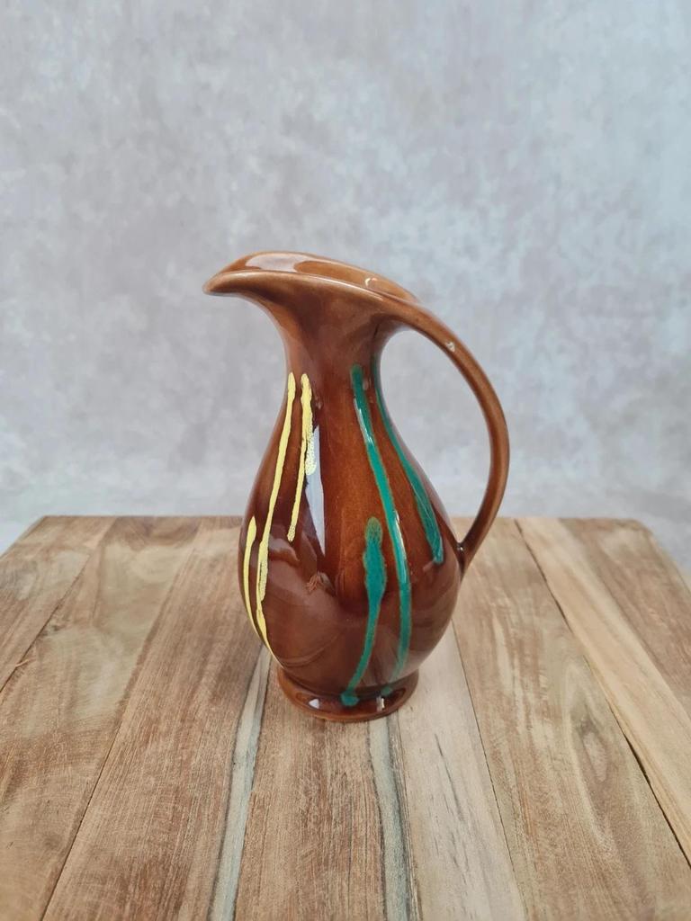 Petit pichet vintage en céramique Noblaceram