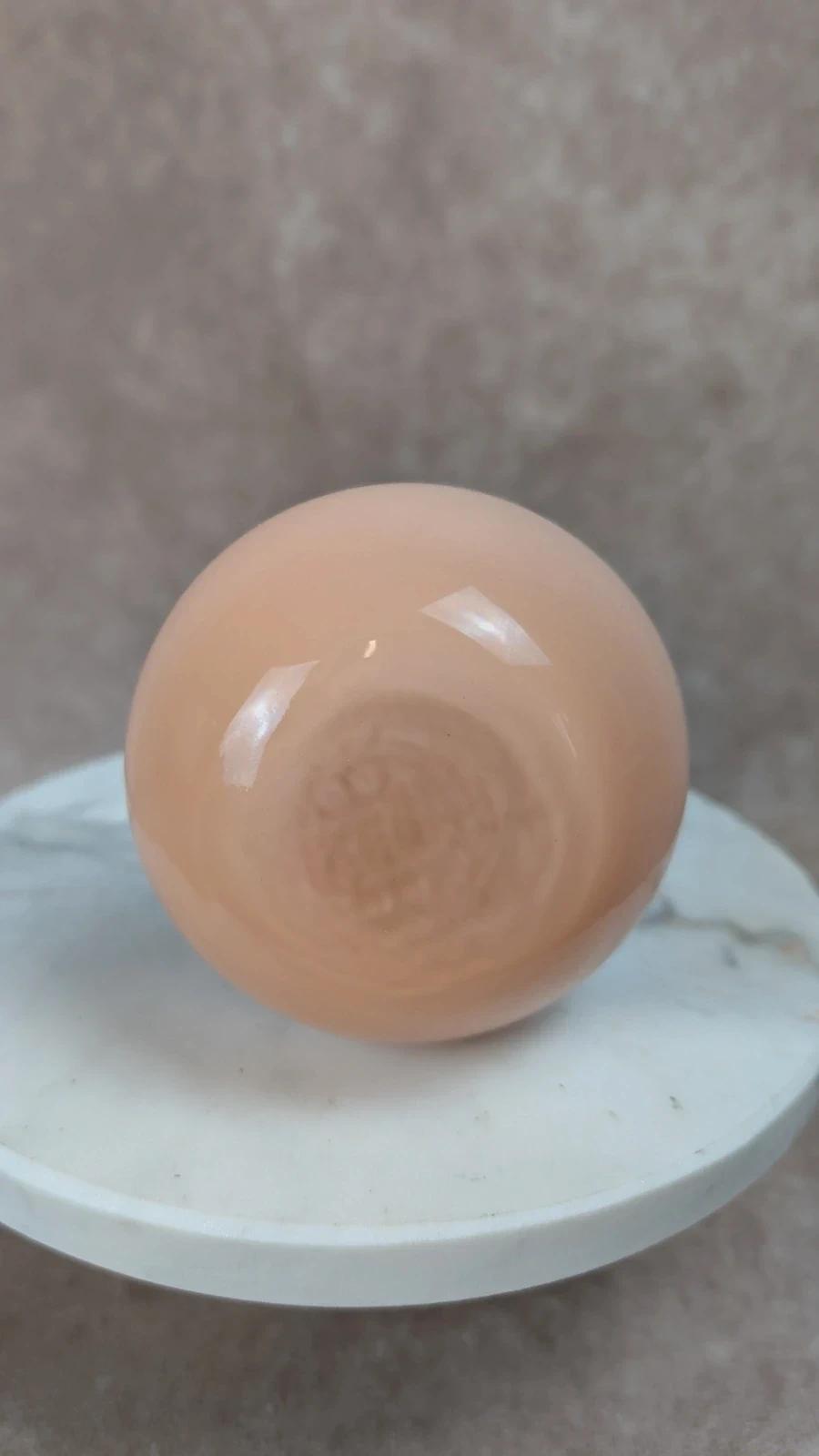 Petit pichet vintage en opaline rose 🌷