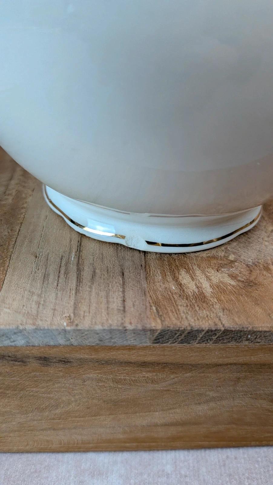 Petit pot à lait Villeroy & Boch liseré doré – vintage