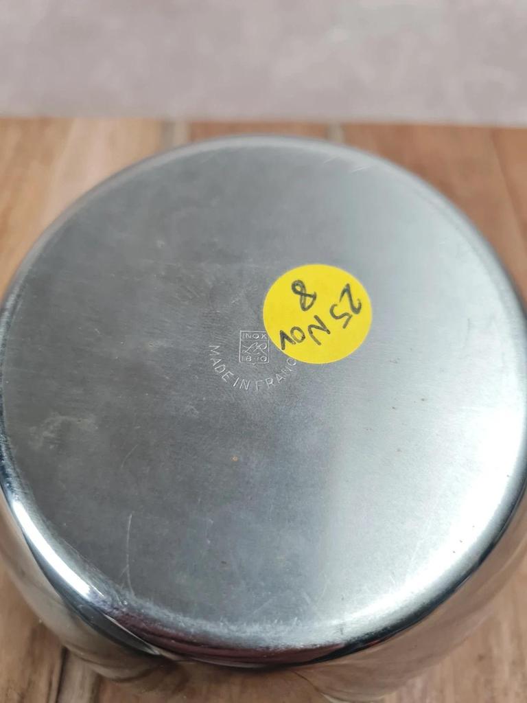 Petit sucrier vintage en inox – Made in France