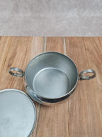 Petit sucrier vintage en inox – Made in France