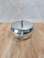Petit sucrier vintage en inox – Made in France