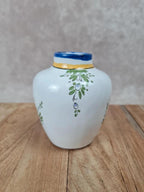 Petit vase en faïence signé La Renoleau – Angoulême 1968 🌼