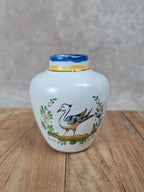 Petit vase en faïence signé La Renoleau – Angoulême 1968 🌼