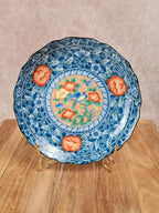 Petite assiette creuse chinoise décor floral et oiseau 🐦🌸