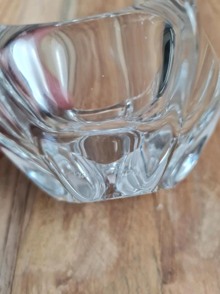 💎 Petite coupelle en cristal signée Daum France – gravée A.p