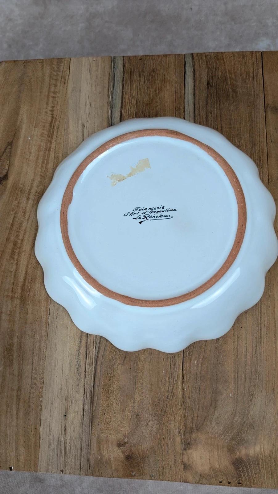 Petite coupelle / vide - poche en faïence d’art Le Renoleau – Angoulême