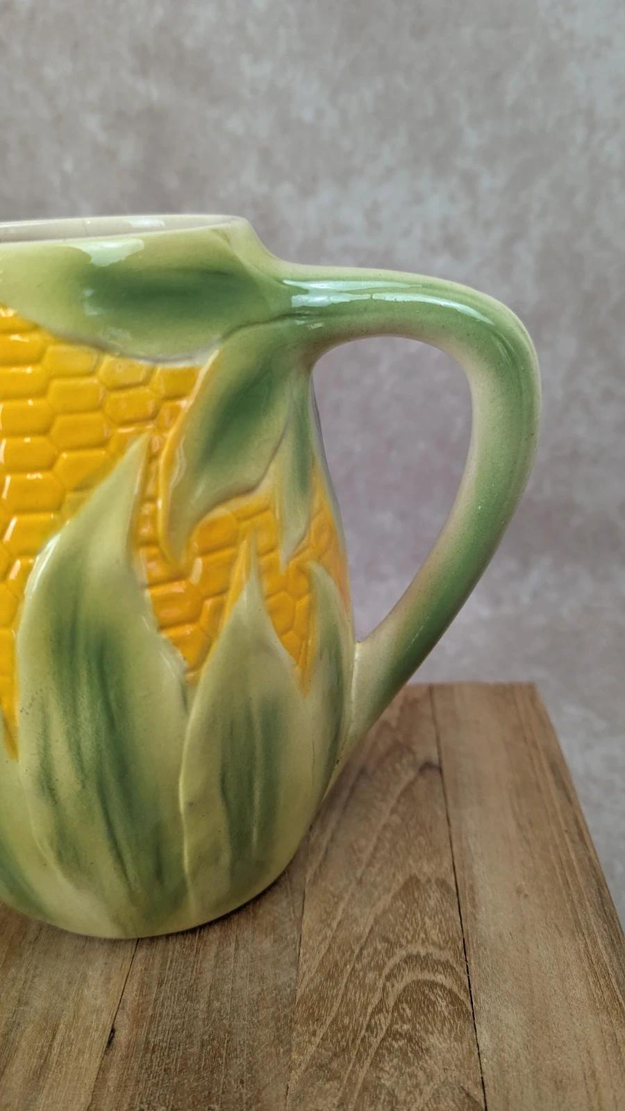 Pichet ancien Saint - clément épi de maïs