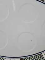 Plat ovale Sarreguemines “montmorency” ancien