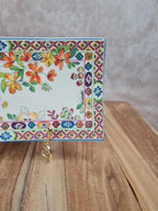 Plateau rectangulaire Gien, Collection Bagatelle Agathe Charlot, made in France