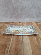 Plateau rectangulaire Gien, Collection Bagatelle Agathe Charlot, made in France