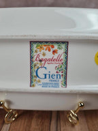 Plateau rectangulaire Gien, Collection Bagatelle Agathe Charlot, made in France