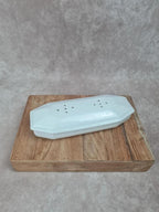 🪥 Porte - brosse à dents ancien en porcelaine blanche