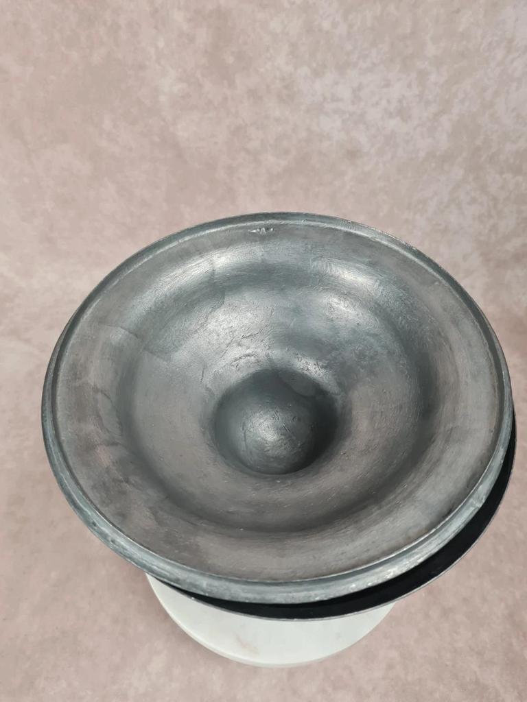 Pot couvert ancien en étain fin. Jurande de Lille Xviiiᵉ, Rare