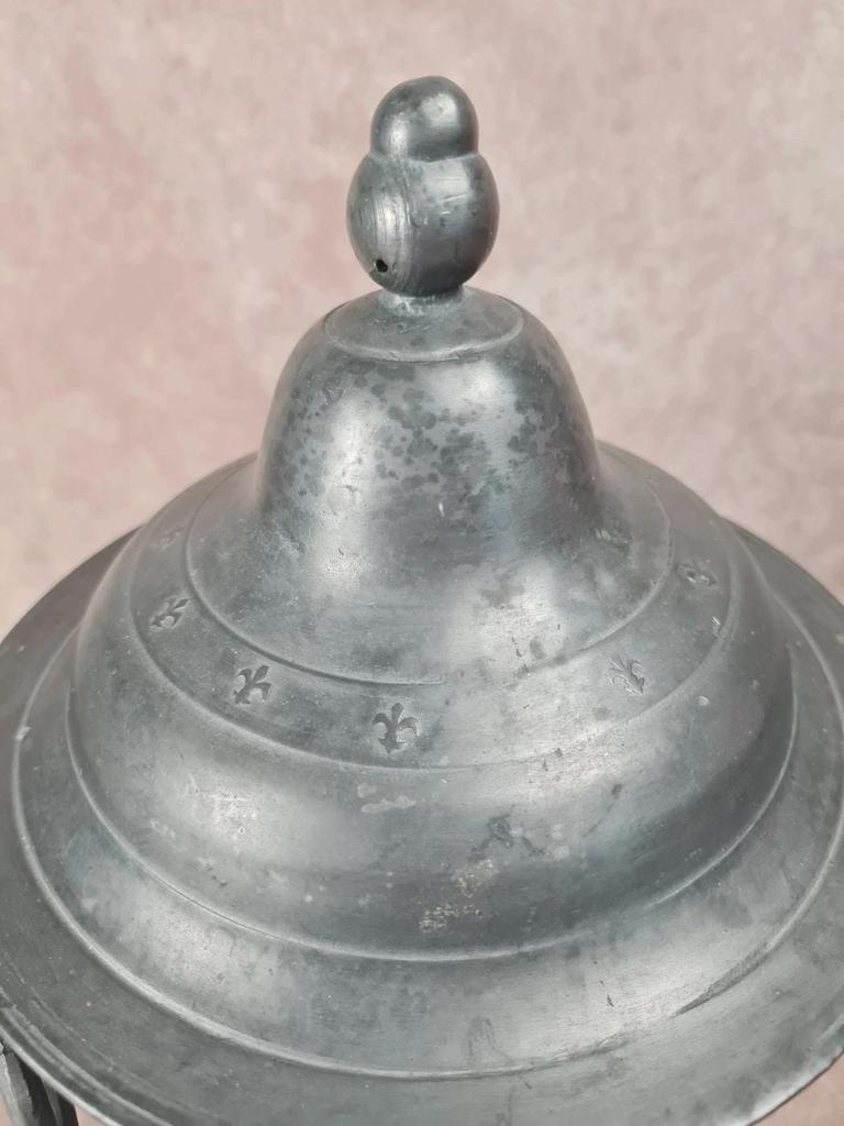 Pot couvert ancien en étain fin. Jurande de Lille Xviiiᵉ, Rare