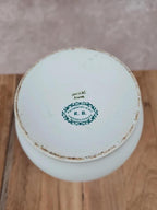 Pot en porcelaine de Limoges décor floral – Porcelaines d’art R.b.