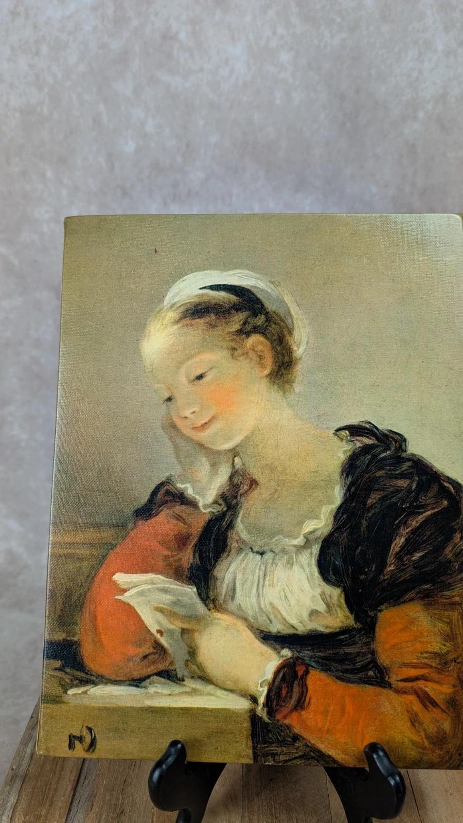 Reproduction tableau Fragonard, La Lettre d’amour