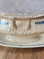 Saucière ancienne Creil et Montereau – Service Dublin – Modèle Labrador
