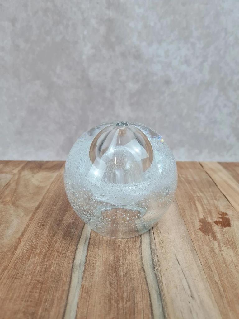 Solifleur en verre bullicante – Style Murano 🌿💎