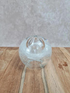Solifleur en verre bullicante – Style Murano 🌿💎
