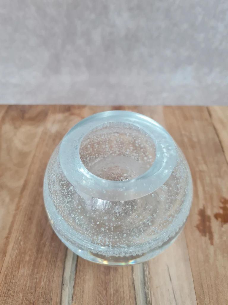 Solifleur en verre bullicante – Style Murano 🌿💎