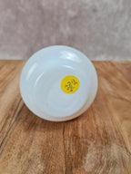 Soliflore en opaline de cristal – blanc laiteux 🌼🤍