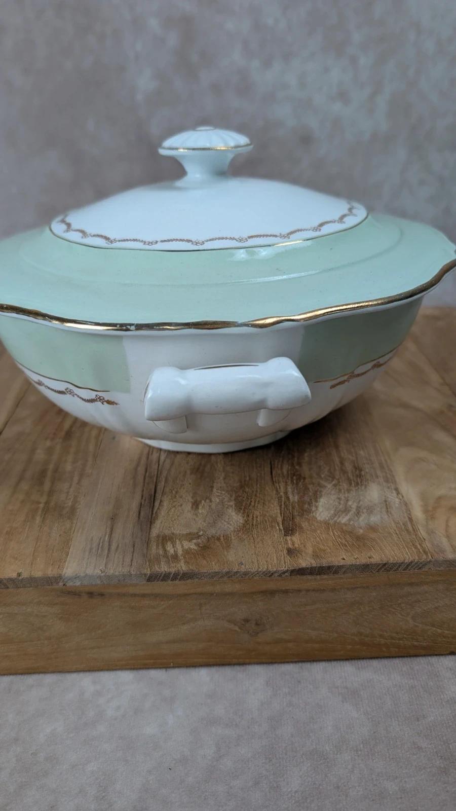 Soupière ancienne L’amandinoise modèle « Café Nico »