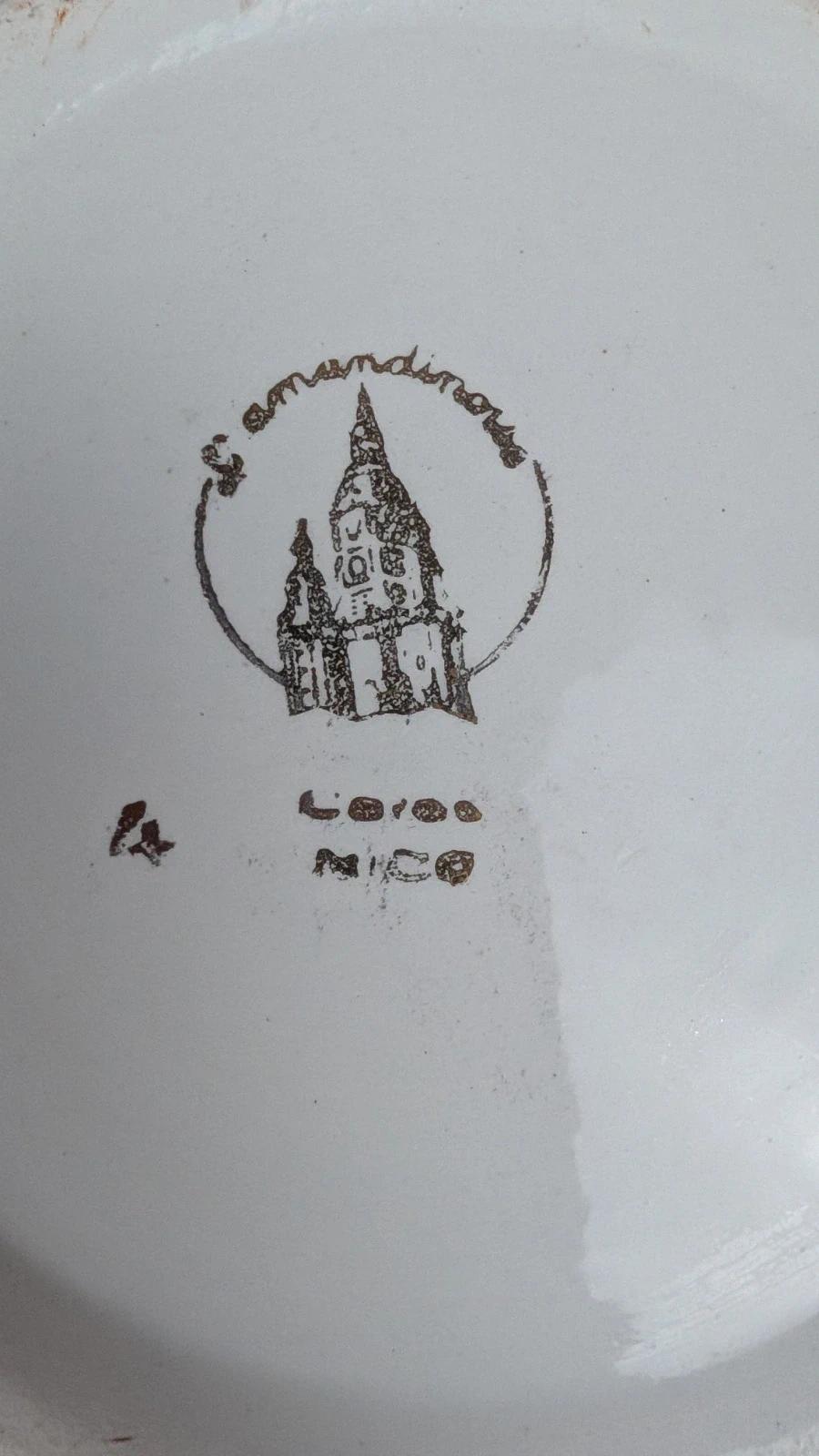 Soupière ancienne L’amandinoise modèle « Café Nico »