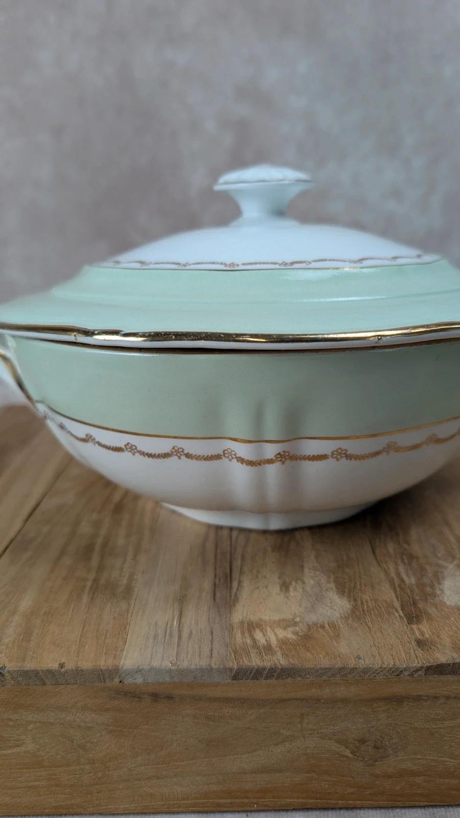 Soupière ancienne L’amandinoise modèle « Café Nico »