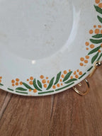 Sous - tasse ancienne Hbcm modèle Mimosa 🌿🟠