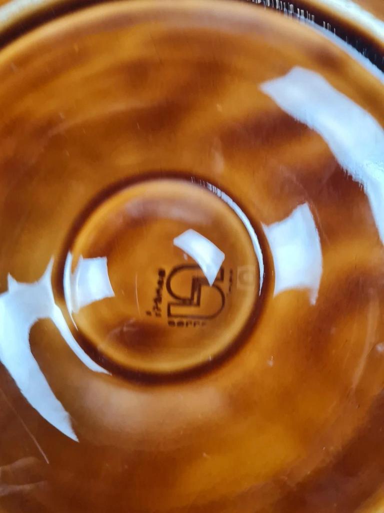 Superbe lot vintage : 12 assiettes à huîtres + grand plat Sarreguemines