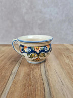 Tasse artisanale décor Rouen, fait main