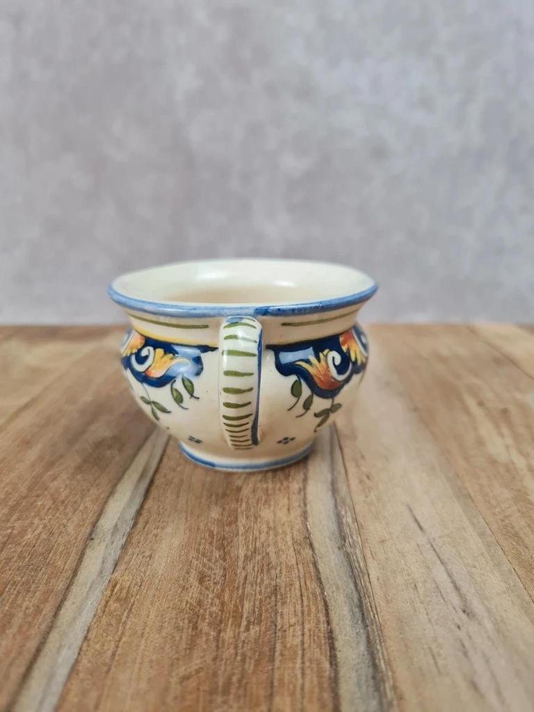 Tasse artisanale décor Rouen, fait main