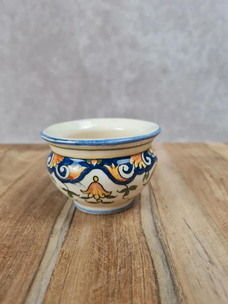 Tasse artisanale décor Rouen, fait main